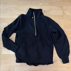 Lululemon scuba oversized funnel neck half zip